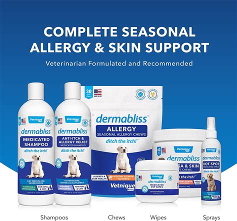 Buy Vetnique Labs Dermabliss Dog Allergy And Itch Relief Skin And Coat