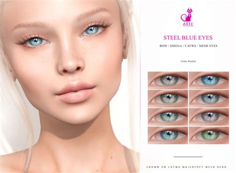 Second Life Marketplace A R T E Steel Blue Eyes