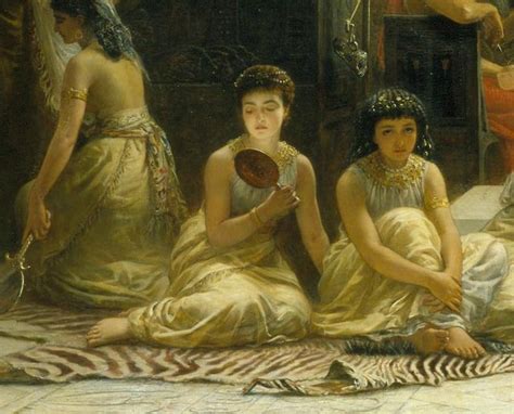 Edwin Long The Babylonian Slave Market Detail Orientalism
