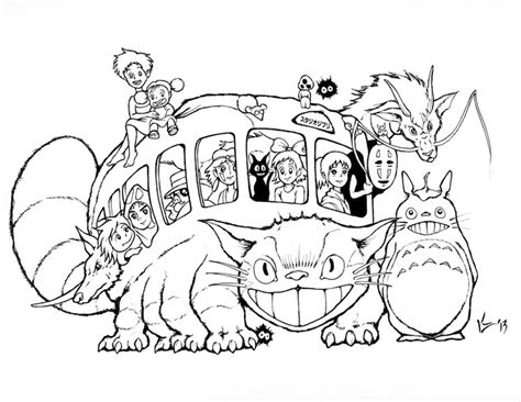 Free printable totoro coloring pages. Totoro coloring pages
