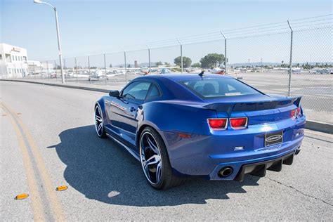 Forgiato Wide Body Camaro Shows Up In Blue