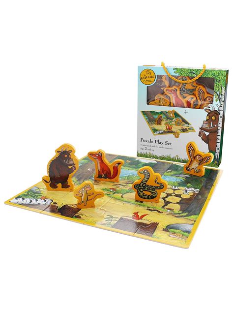 Description of jigsaw puzzles real. The Gruffalo Jigsaw Puzzle Play Set | Playset, Jigsaw ...