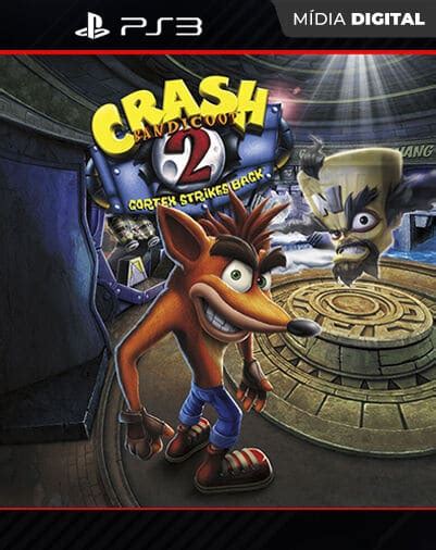 Crash 2 Ps1 Classic Playstation 3 Mídia Digital Frigga Games