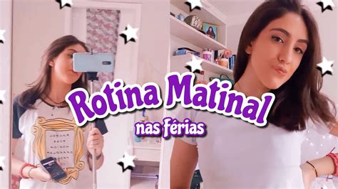 Minha Rotina Da Manhã My Morning Routine Youtube