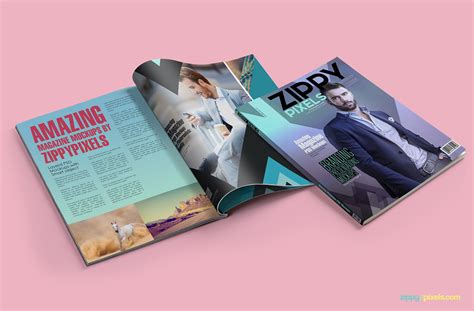 15 Amazing Psd Magazine Mockups For Cover And Ad Designs Zippypixels