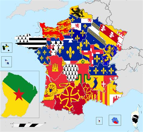 Flags Of The Regions Of France Rvexillology