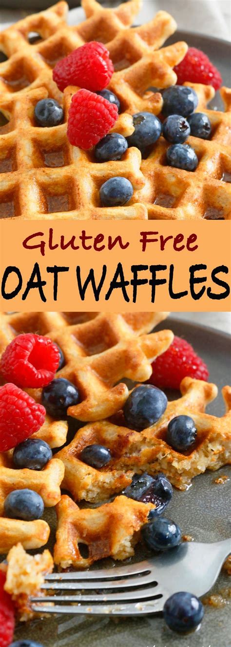 Easy Healthy Gluten Free Oat Waffles Kitchen Hoskins Recipe