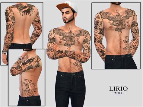 Sims Tattoos Epic Ink Your Sims Can Flaunt We Want Mods