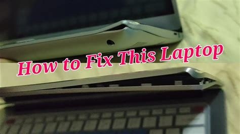How To Fix Dented Laptop Youtube