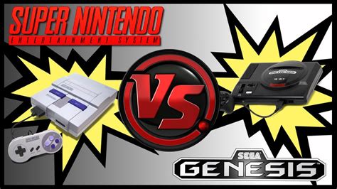 Retrospective Super Nintendo Vs Sega Genesis