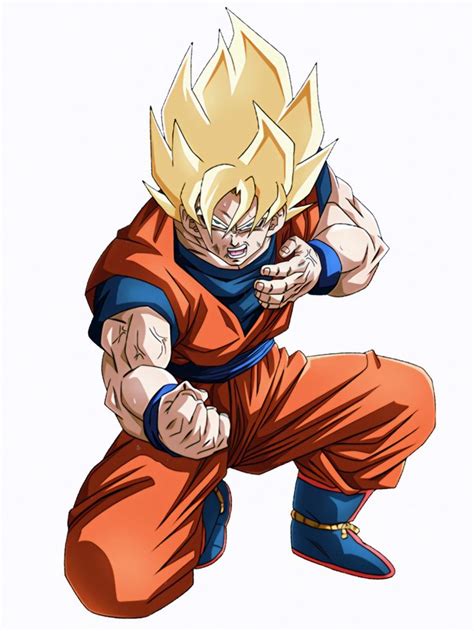 Goku Ssj Personajes De Dragon Ball Personajes De Goku Dragon Ball