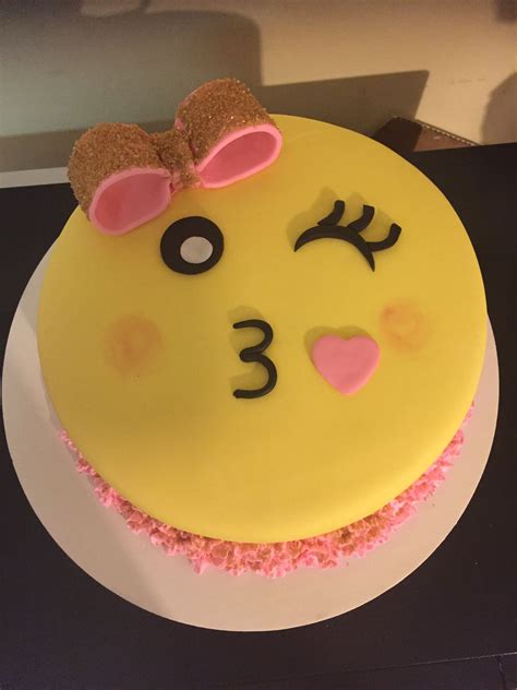 Emoji Cake Cake Lover Bakery Cakes Fondant Cakes