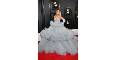 Tonight, it was a powerful vocal show from grande, who performed imagine (a nod to mac miller, who inspired the song). Ariana Grande at the 2020 Grammys | Best Grammys Red ...