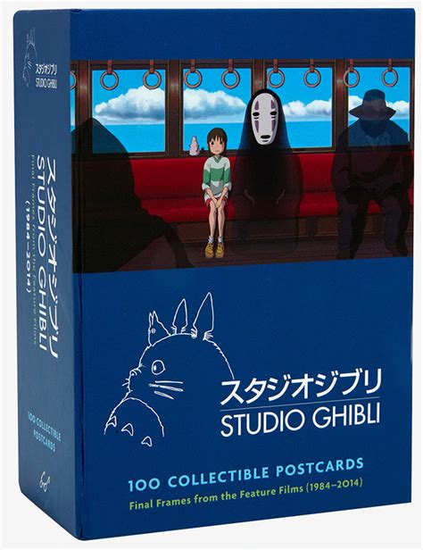 Studio Ghibli 100 Collectible Postcards Papercut Ubicaciondepersonas