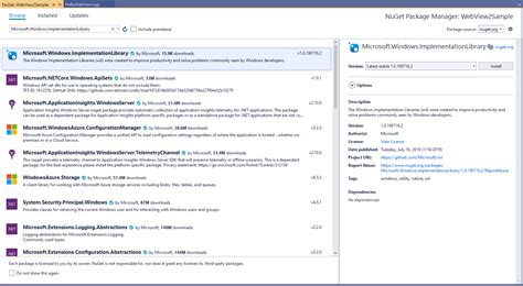 Launch the configuration manager console. Getting started with WebView2 for Win32 apps - Microsoft ...