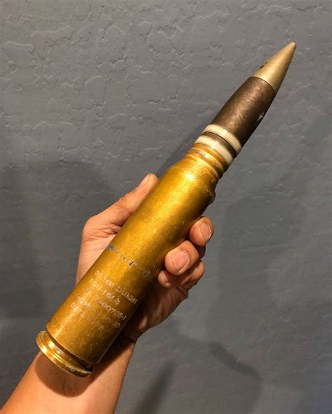 30mm Round From A General Electric Gau 8a Avenger Which Is A