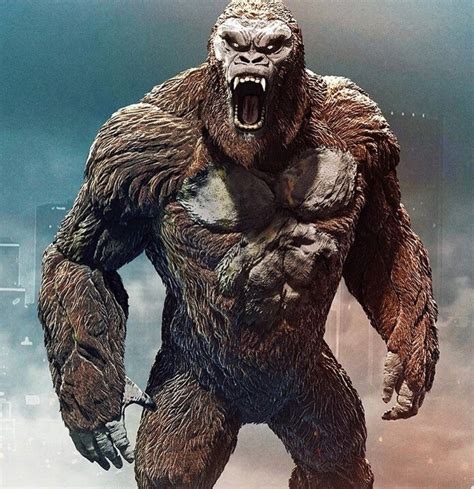 Kong monsterverse legendary warner bros. Godzilla vs. Kong: 2020 Kong fears no God(zilla ...