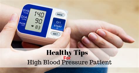 Follow These Healthy Tips If You Have High Blood Pressure