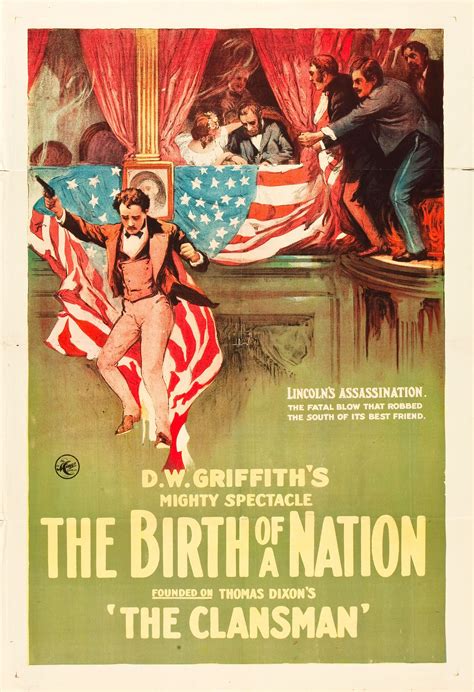 The Birth Of A Nation Epoch Producing1915 One Sheet 28 Lot