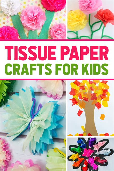 20 Easy Tissue Paper Crafts For Preschoolers 3 Boys And A Dog