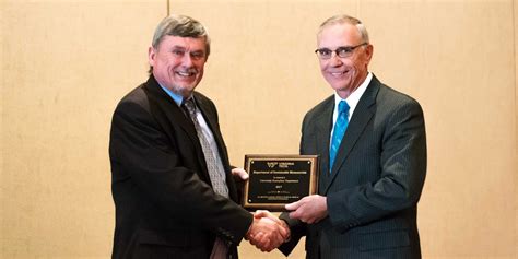 Sustainable Biomaterials Honored As Exemplary Department College Of
