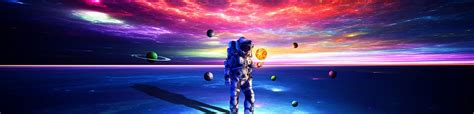 4480x1080 Resolution Astronaut Exploring Space 4480x1080 Resolution