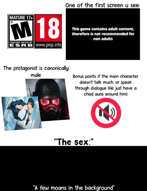This Game Will Have Sex Starter Pack Rstarterpacks