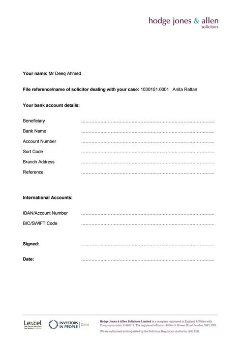 Bank Details Template Form Fill Online Printable Fillable Blank Vrogue