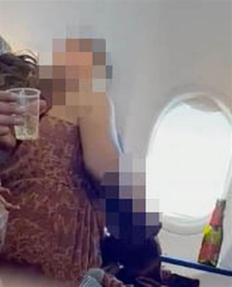 Lady Filmed Giving Bj To A Man In A Plane Flight