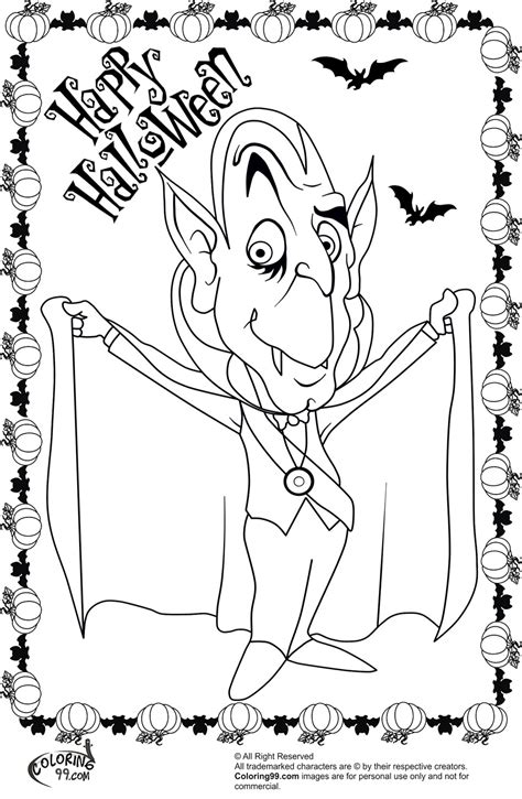 Check spelling or type a new query. Halloween Dracula Coloring Pages | Minister Coloring