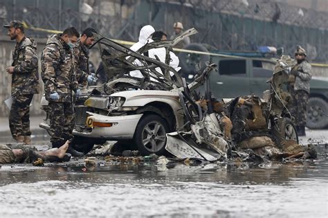 Kabul Bomb Blasts Leave One Dead Dozens Injured Wsj