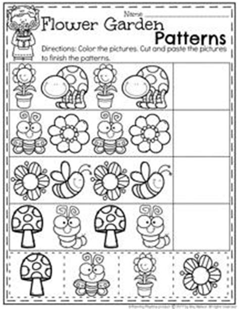 May Preschool Worksheets - Planning Playtime | Preschool patterns