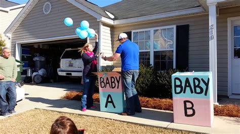 Twins Gender Reveal Youtube