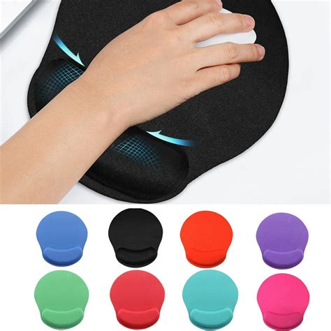 Windfall Mouse Pad With Wrist Rest Support Cushion N802 4mm Thickness