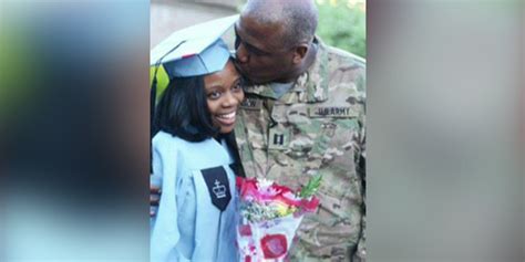 soldier dad surprises daughter at graduation fox news video