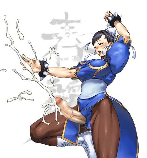Baka Gaki Chun Li Capcom Street Fighter 1girl Blush Boots