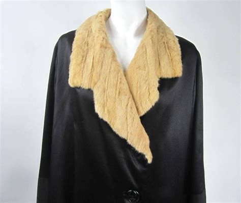 Stunning Edwardian Silk Ermine Fur Duster Coat For Sale At 1stdibs