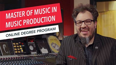Master Of Music In Music Production Program Overview Berklee Online Graduate Degree Youtube