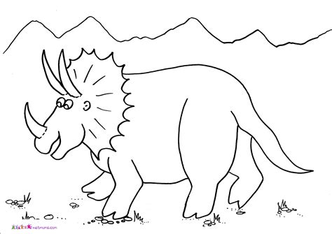 10 Gambar Dinosaurus Untuk Mewarnai Paling Seru Cocok Untuk Anak Anak