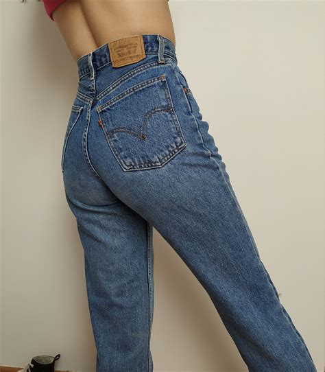 vintage levi s mom jeans levis 881 mom jeans levis high etsy