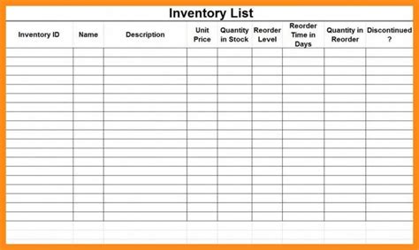Best Medical Supply Inventory List Template Excel List Template