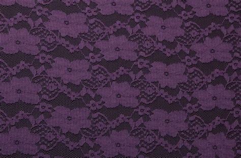 Purple Stretch Lace Fabric Wedding Lace Material