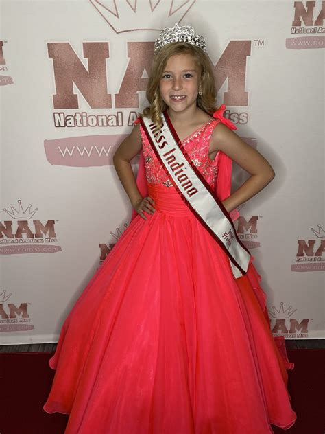 Serenity Roach Wins National American Miss Indiana Jr Preteen Last