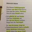 Heinrich Heine Kernmotiv Nachtigall? (Gedicht, Analyse, Lyrik)