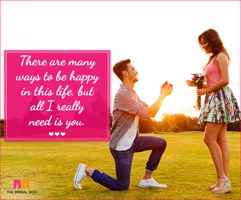 Quotes About Marriage Proposal