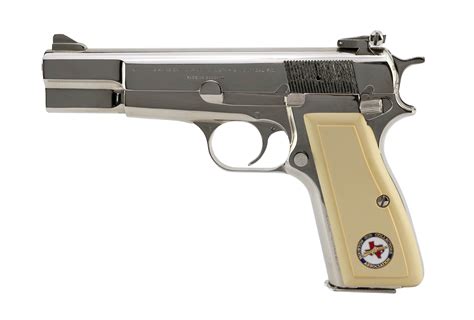 Browning Hi Power Custom 9mm Caliber Pistol For Sale