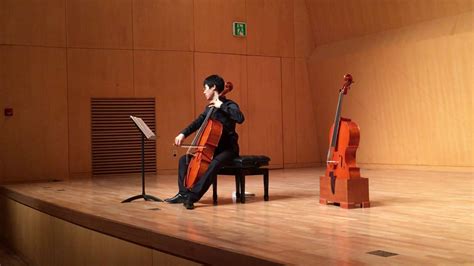 Bach Cello Suites No 5 In C Minor Hyun Kun Cho Baroque Cello Youtube