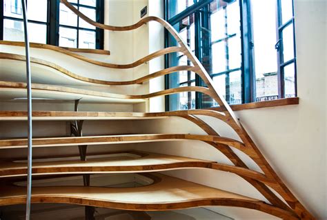Winding Staircase Resembles A Tree Designs And Ideas On Dornob