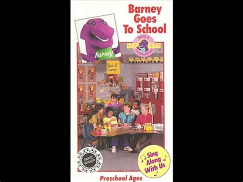Barney Goes To School Audio Cassette Part 12 Dailymotion Video