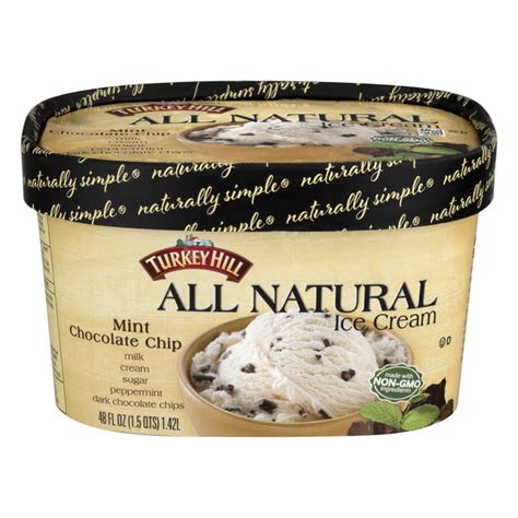 Save On Turkey Hill All Natural Ice Cream Mint Chocolate Chip Order